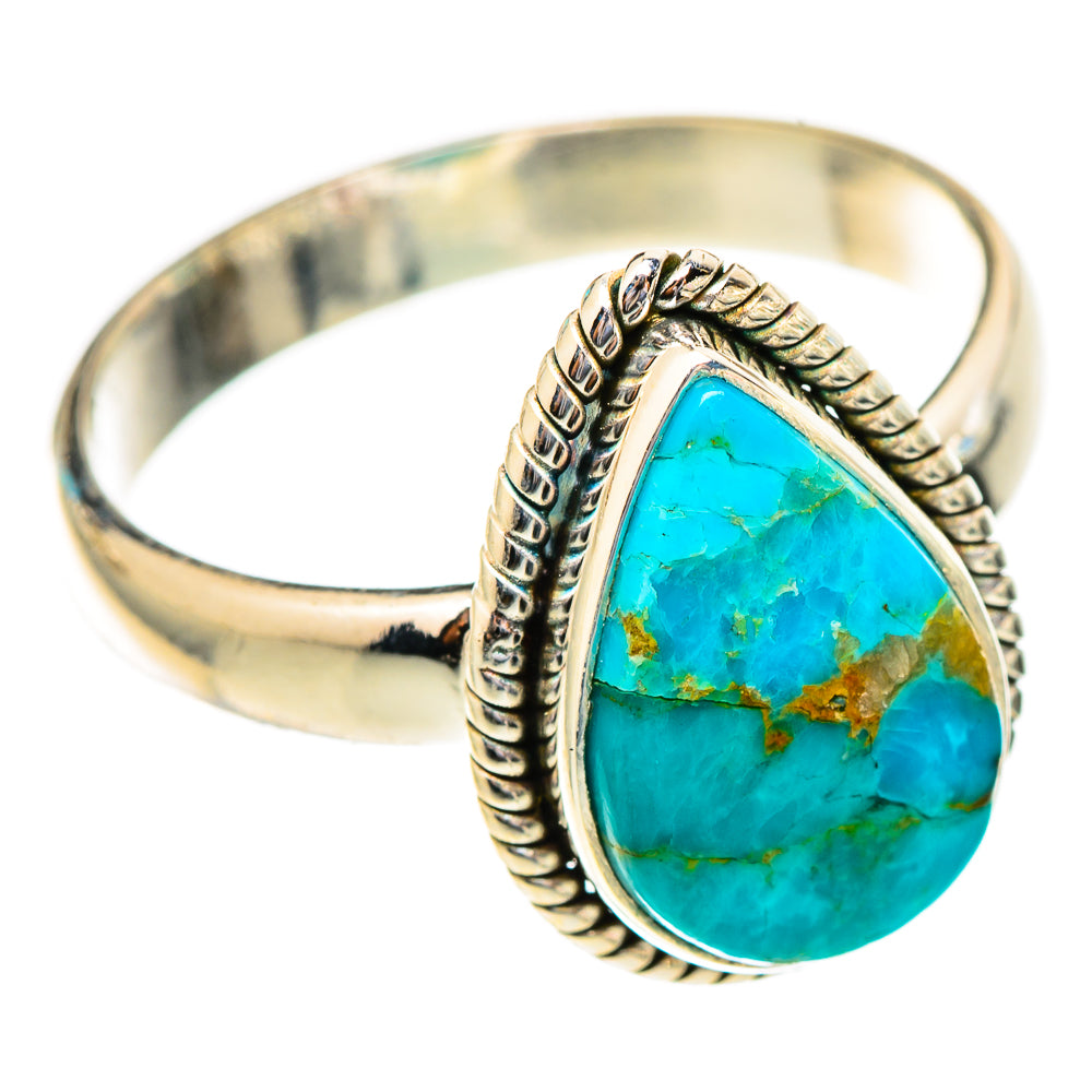 Chrysocolla Rings handcrafted by Anasilvercos - RING117231 - Photo 2