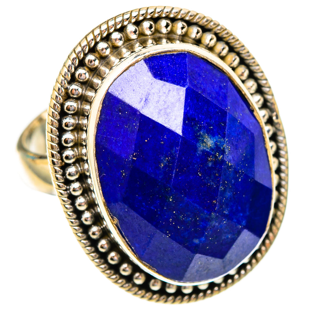 Lapis Lazuli Rings handcrafted by Anasilvercos - RING117232 - Photo 2