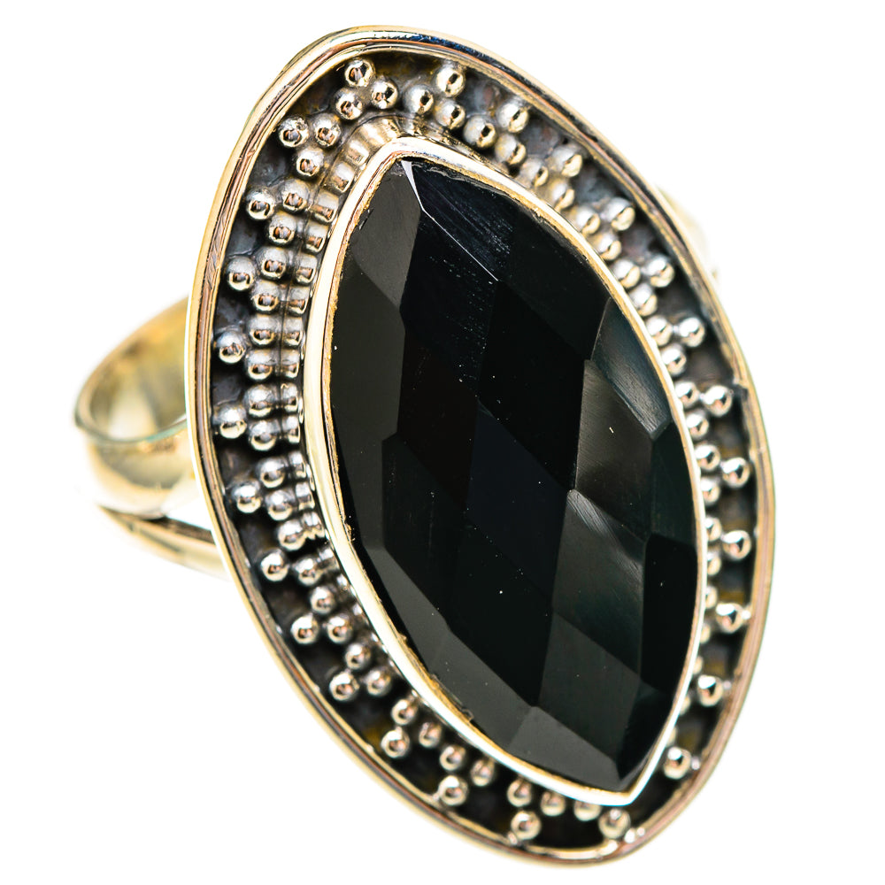 Black Onyx Rings handcrafted by Anasilvercos - RING117248 - Photo 2