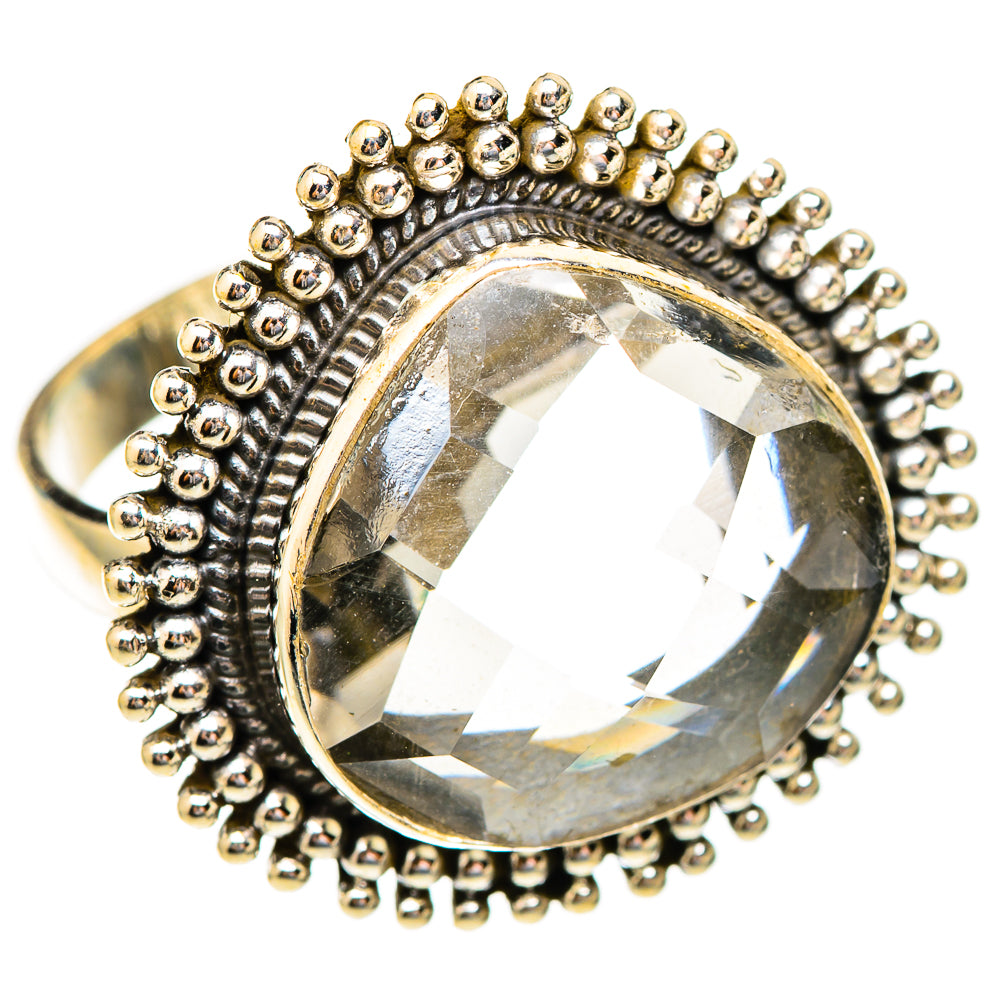 White Quartz Rings handcrafted by Anasilvercos - RING117252 - Photo 2
