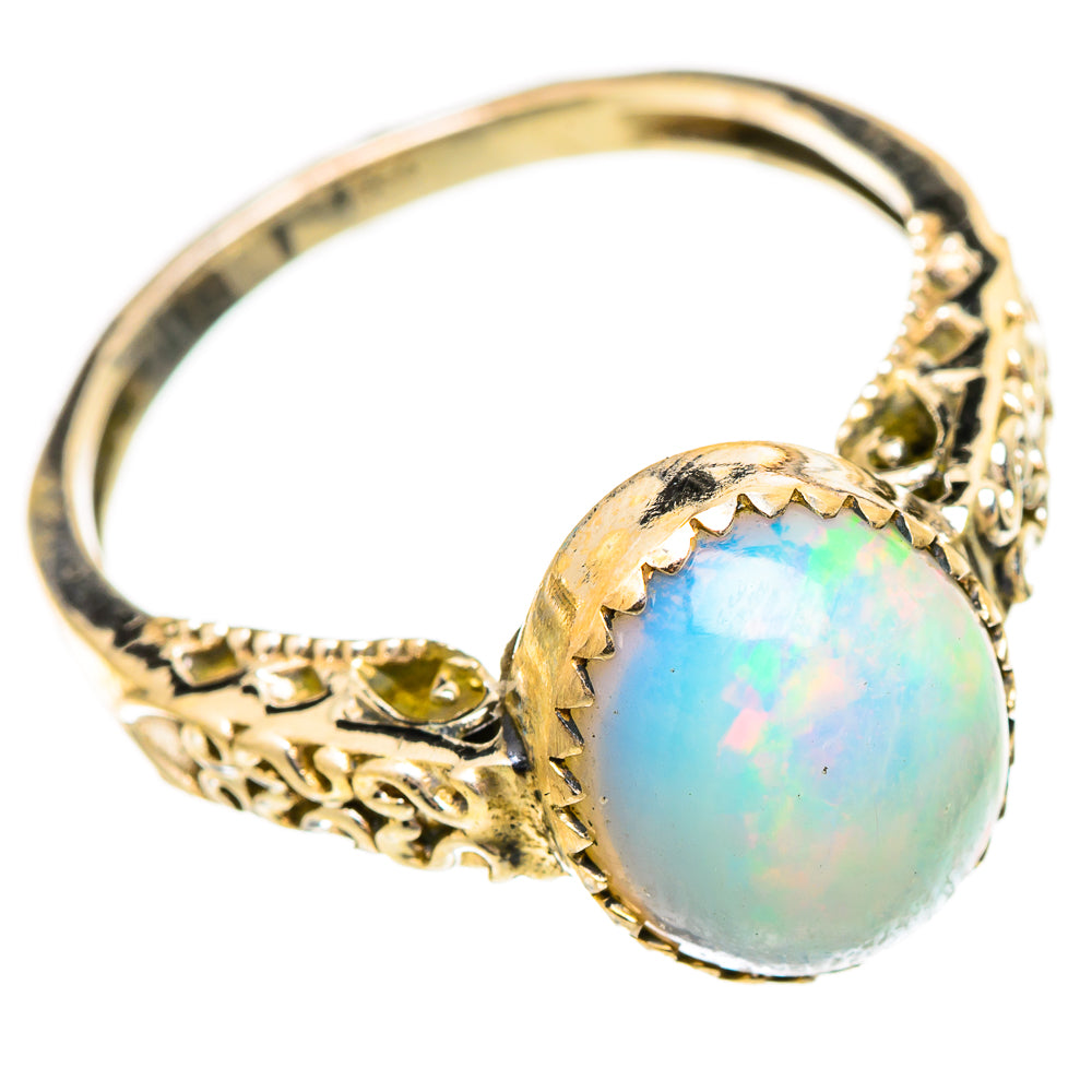 Ethiopian Opal Rings handcrafted by Anasilvercos - RING117255 - Photo 2