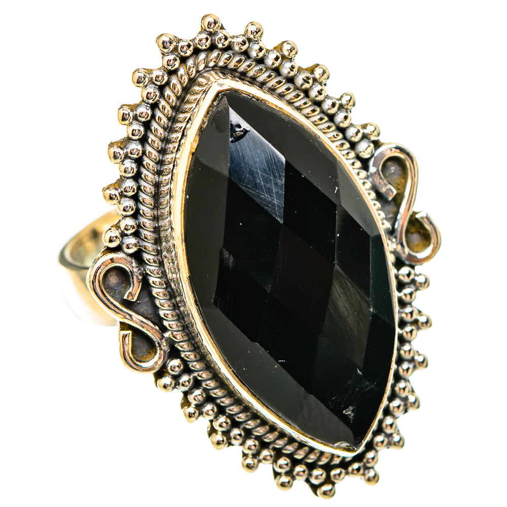Black Onyx Rings handcrafted by Anasilvercos - RING117301 - Photo 2