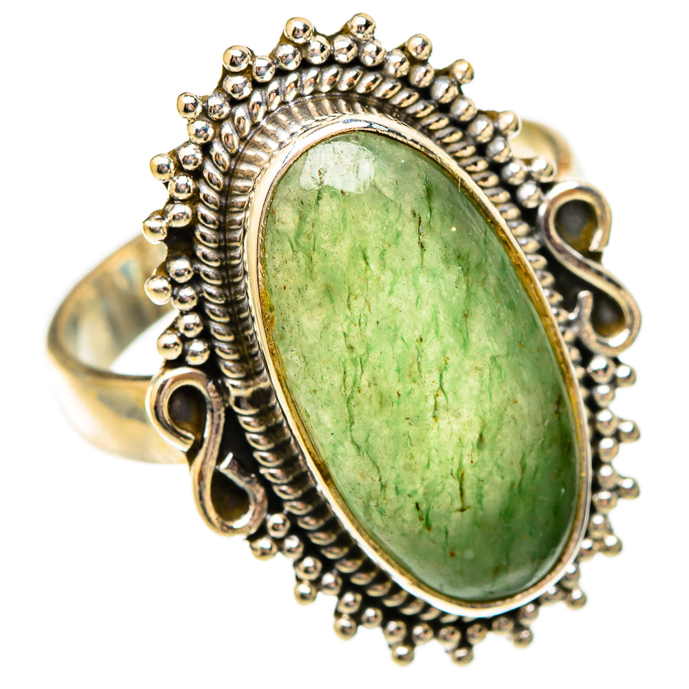 Prehnite Rings handcrafted by Anasilvercos - RING117314 - Photo 2