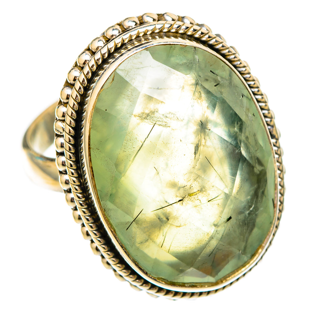 Prehnite Rings handcrafted by Anasilvercos - RING117317 - Photo 2