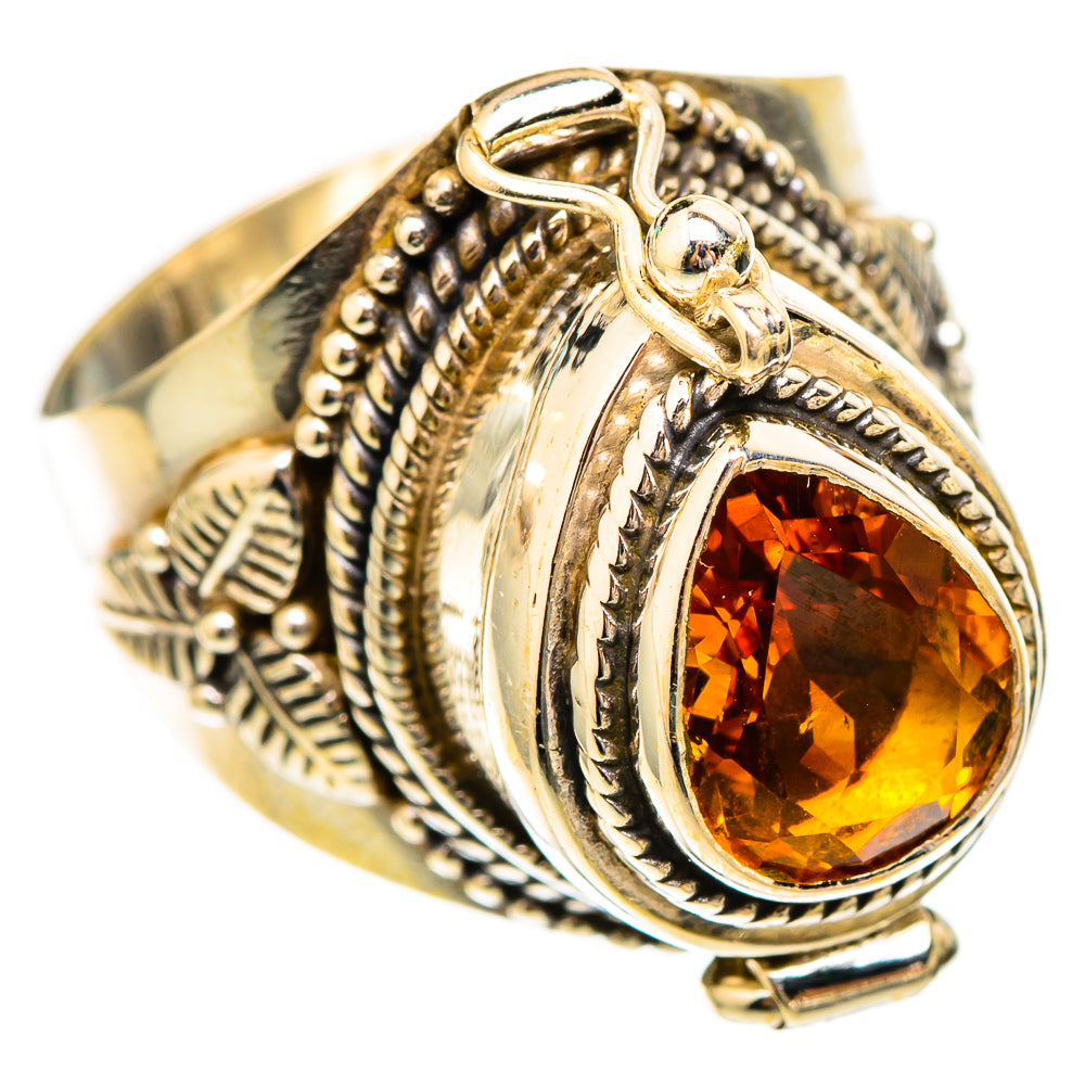 Mandarin Citrine Rings handcrafted by Anasilvercos - RING117318 - Photo 2