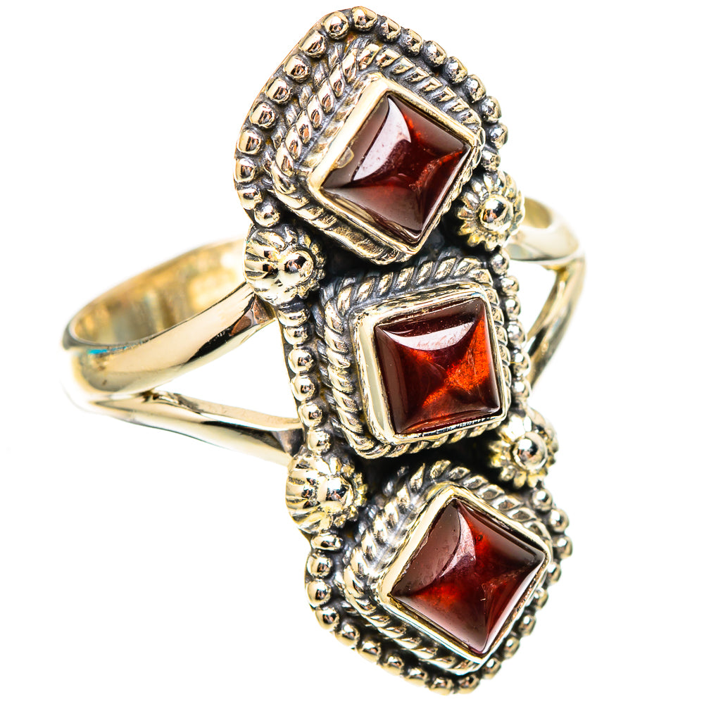Garnet Rings handcrafted by Anasilvercos - RING117320 - Photo 2