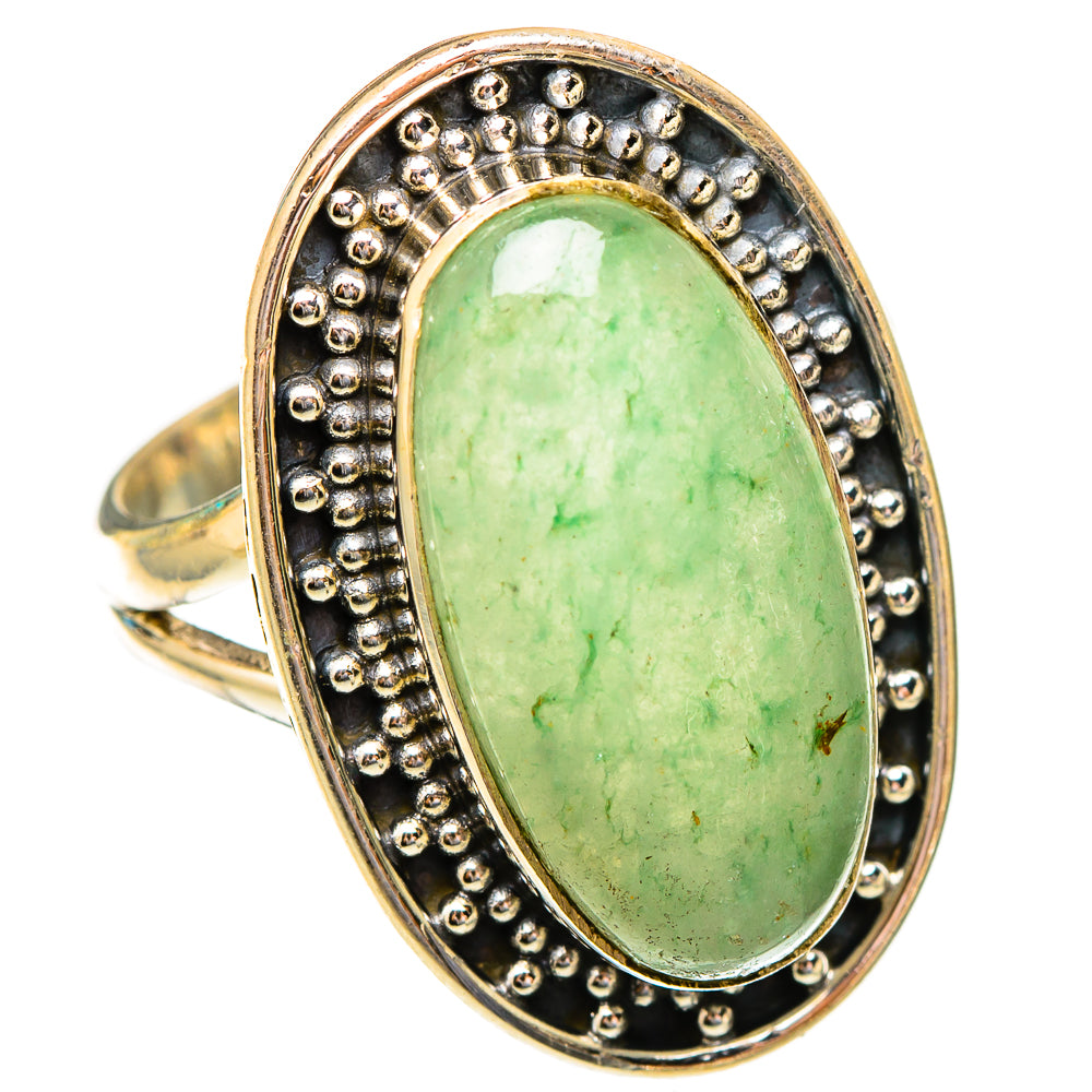 Prehnite Rings handcrafted by Anasilvercos - RING117338 - Photo 2