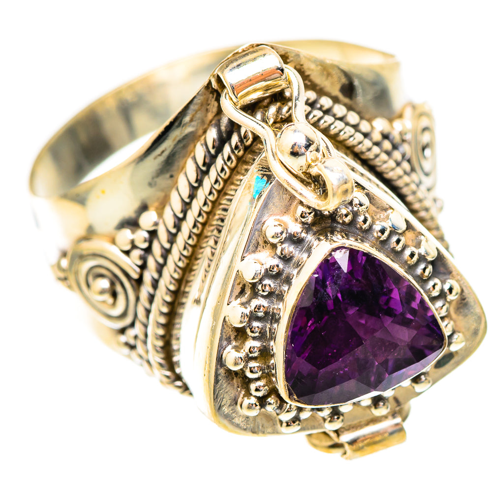Brazilian Amethyst Rings handcrafted by Anasilvercos - RING117347 - Photo 2