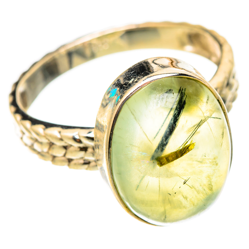 Prehnite Rings handcrafted by Anasilvercos - RING117362 - Photo 2