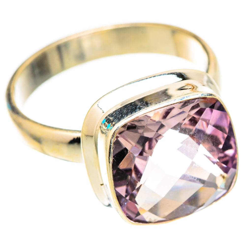 Pink Amethyst Rings handcrafted by Anasilvercos - RING117369 - Photo 2