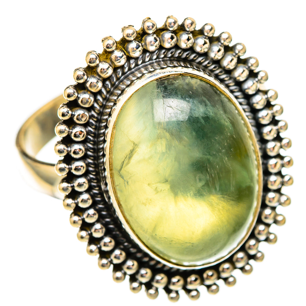 Prehnite Rings handcrafted by Anasilvercos - RING117381 - Photo 2