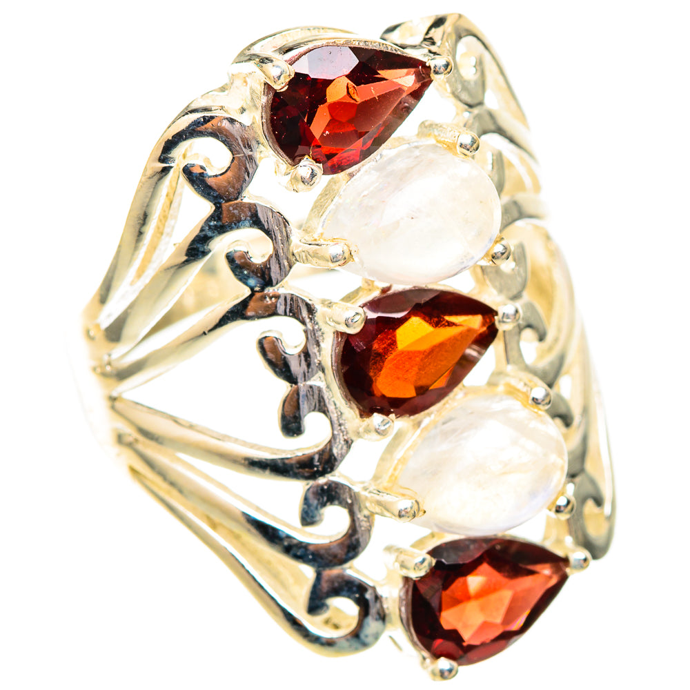 Garnet Rings handcrafted by Anasilvercos - RING117385 - Photo 2