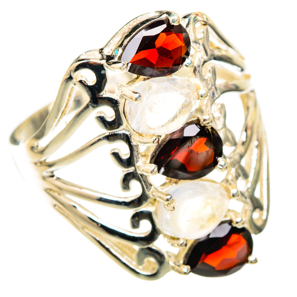 Garnet Rings handcrafted by Anasilvercos - RING117444 - Photo 2