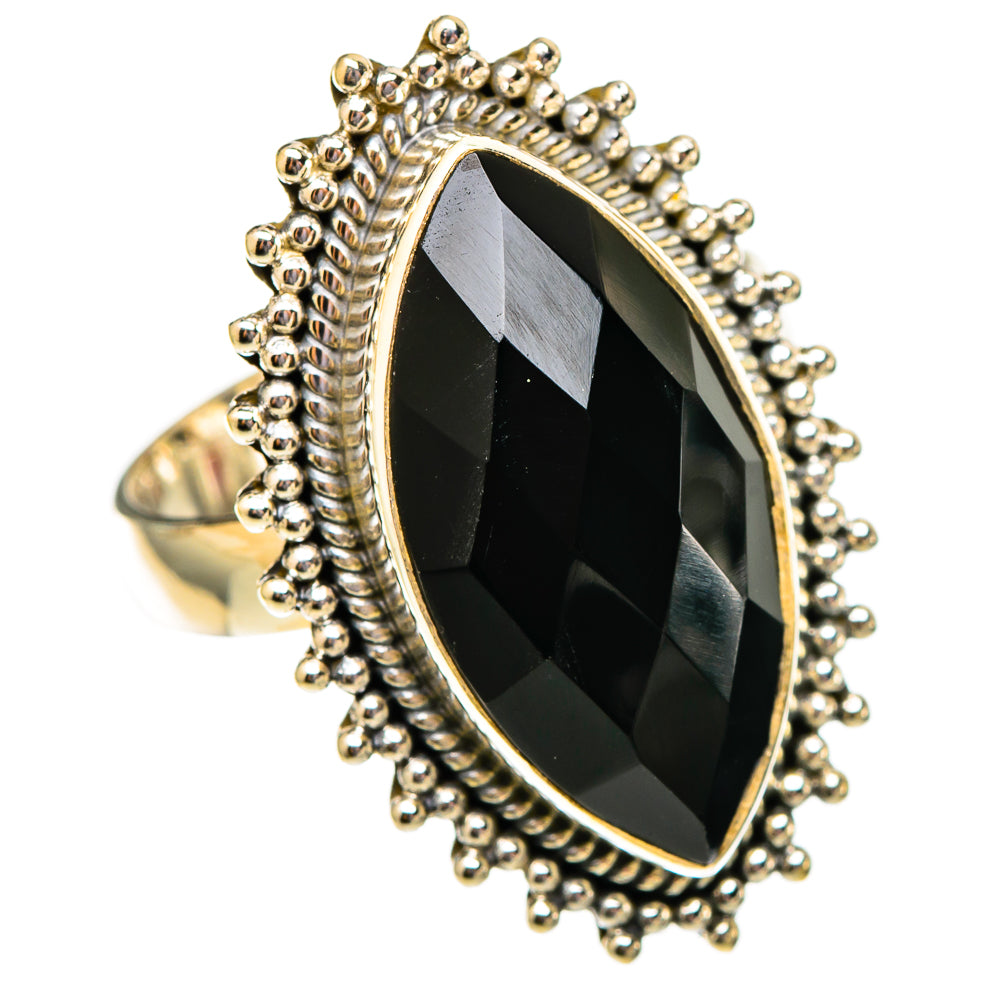 Black Onyx Rings handcrafted by Anasilvercos - RING117451 - Photo 2