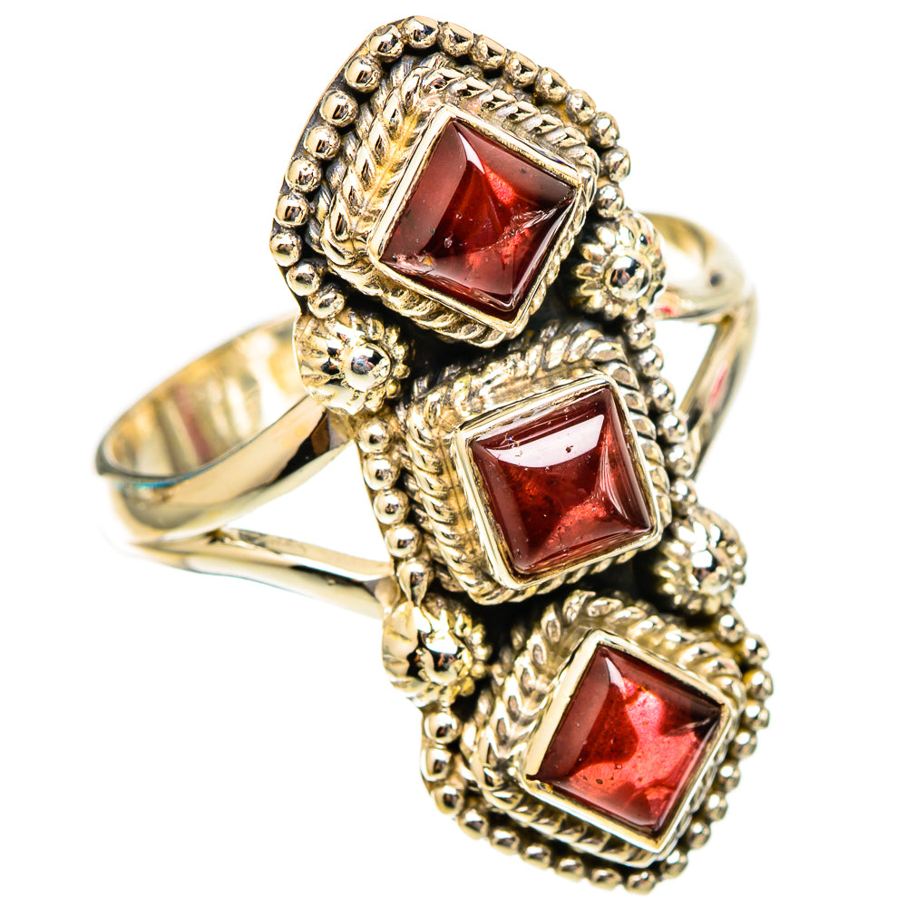 Garnet Rings handcrafted by Anasilvercos - RING117473 - Photo 2