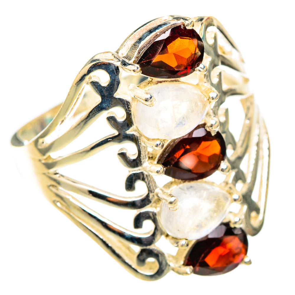 Garnet Rings handcrafted by Anasilvercos - RING117499 - Photo 2