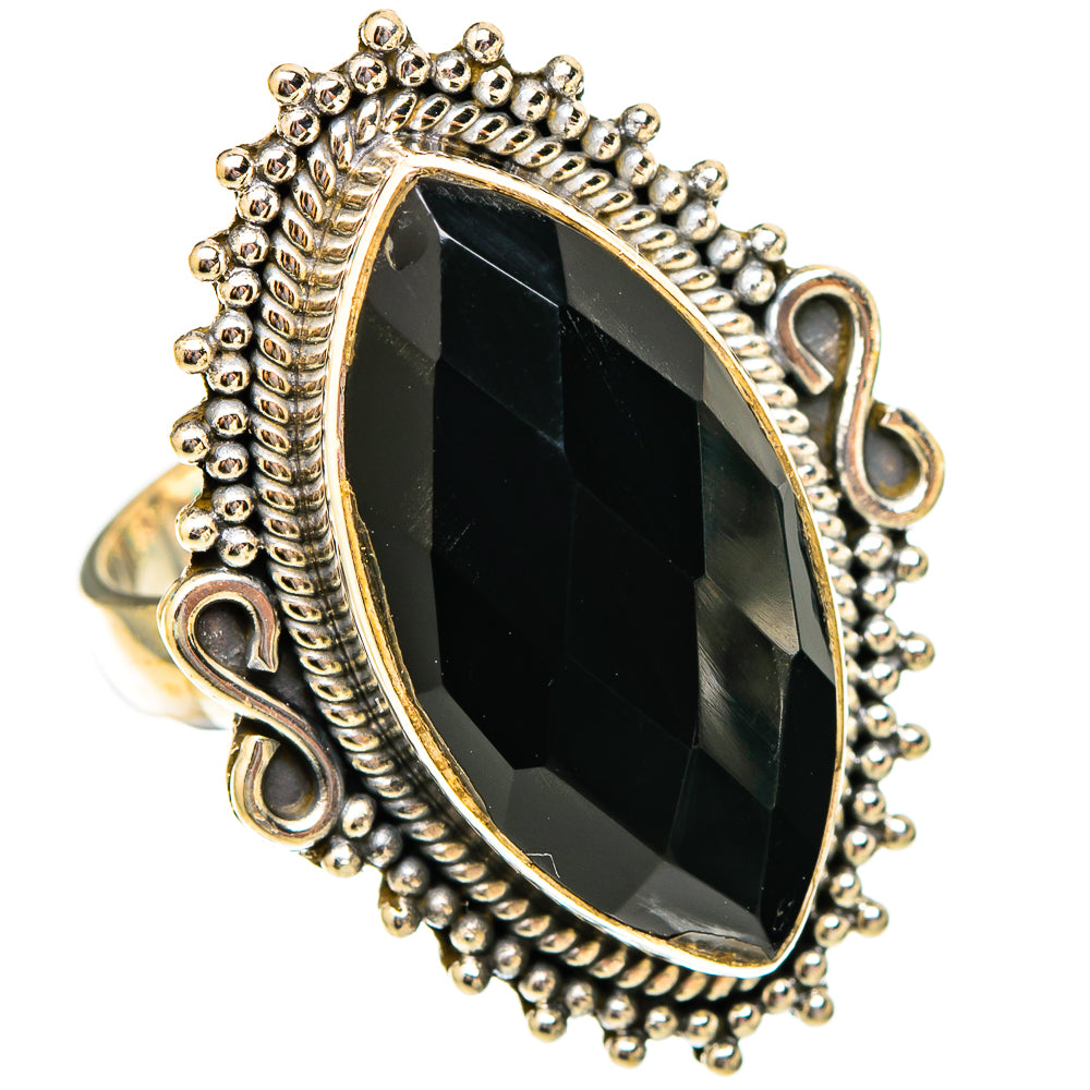 Black Onyx Rings handcrafted by Anasilvercos - RING117503 - Photo 2
