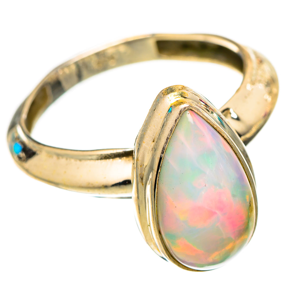 Ethiopian Opal Rings handcrafted by Anasilvercos - RING117509 - Photo 2