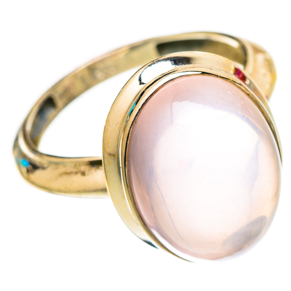 Rose Quartz Rings handcrafted by Anasilvercos - RING117520 - Photo 2