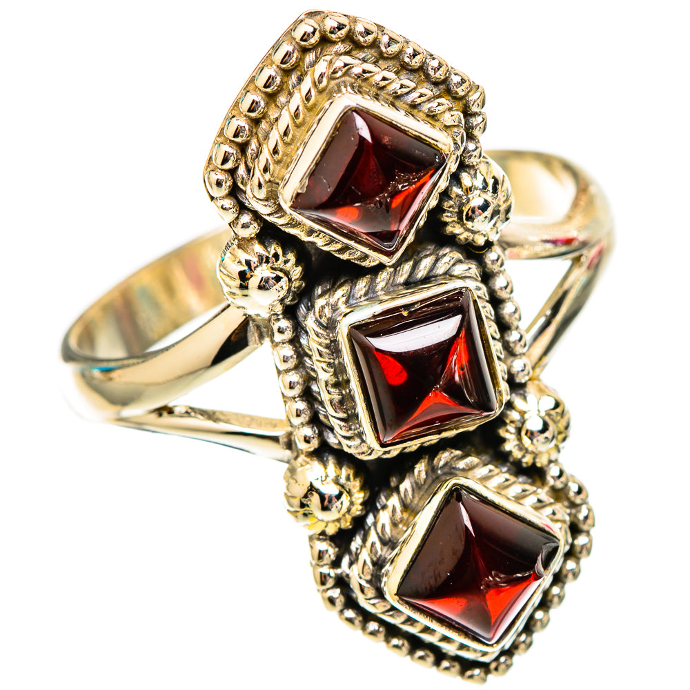 Garnet Rings handcrafted by Anasilvercos - RING117522 - Photo 2