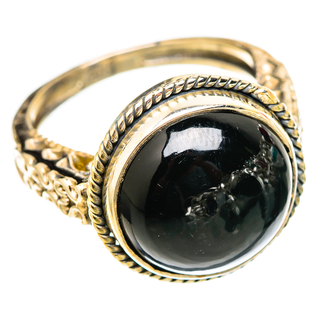 Black Onyx Rings handcrafted by Anasilvercos - RING117526 - Photo 2
