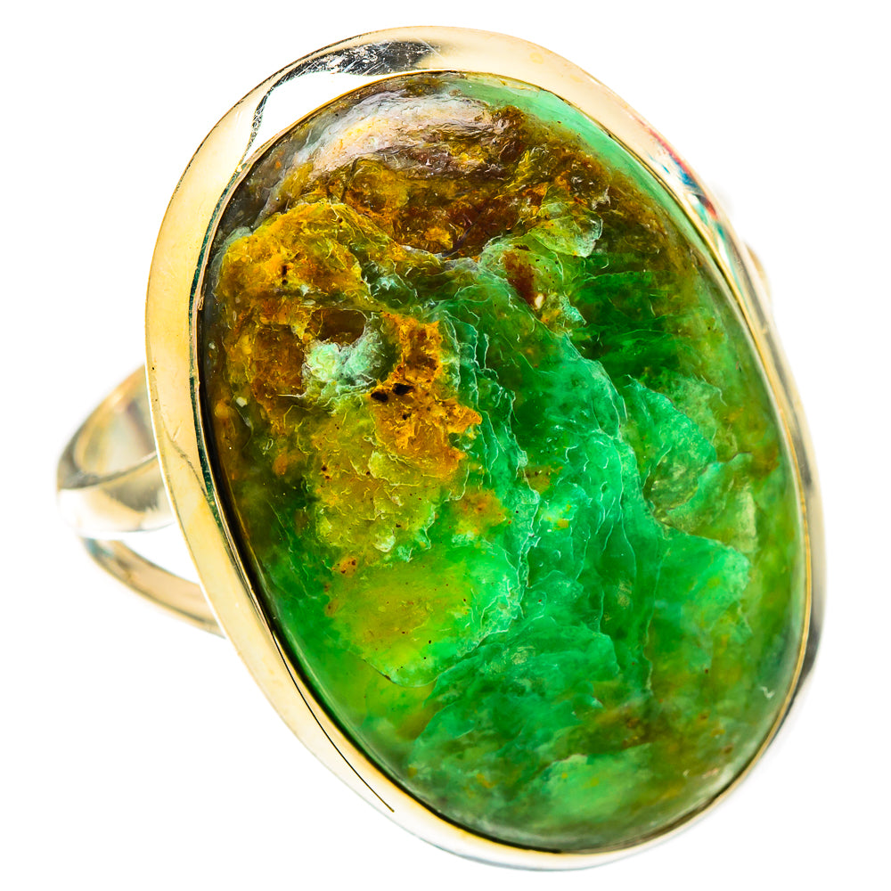 Peruvian Opal Rings handcrafted by Anasilvercos - RING117575 - Photo 2