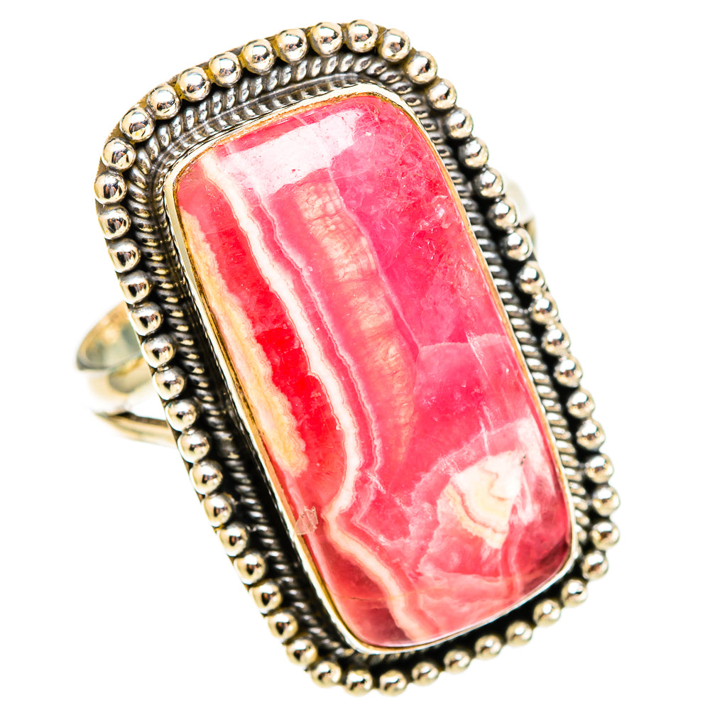 Rhodochrosite Rings handcrafted by Anasilvercos - RING117582 - Photo 2