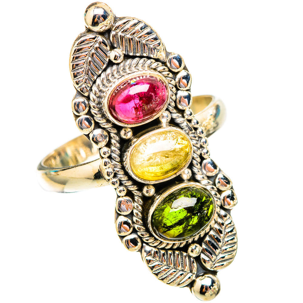 Tourmaline Rings handcrafted by Anasilvercos - RING117594 - Photo 2