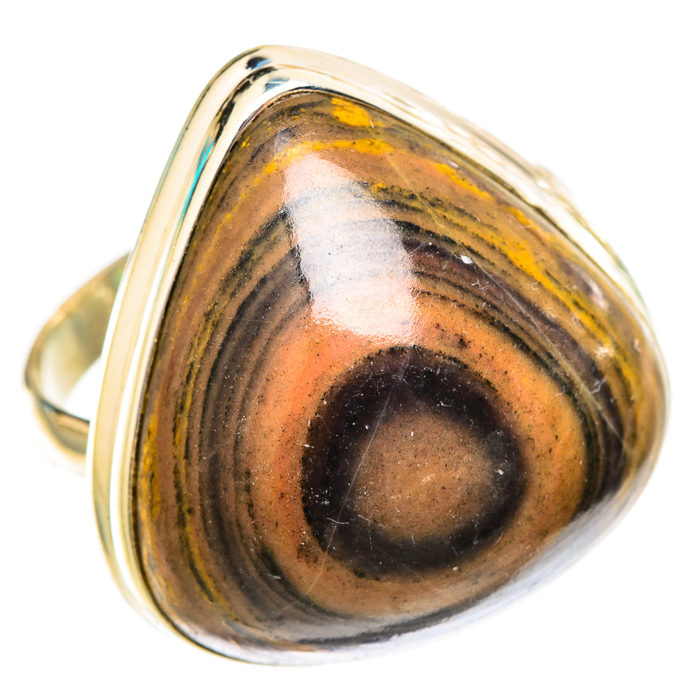 Bumble Bee Jasper Rings handcrafted by Anasilvercos - RING117611 - Photo 2