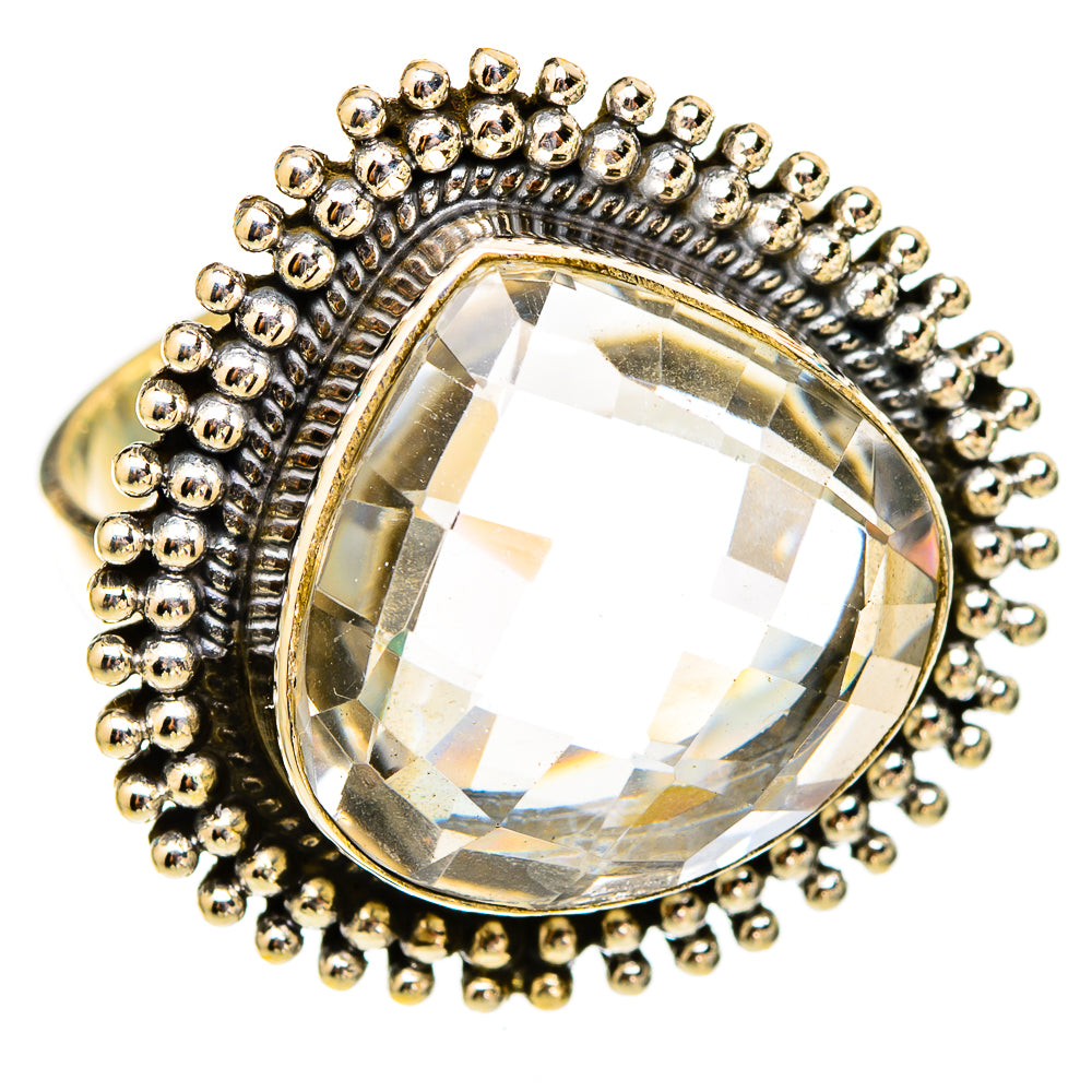 White Quartz Rings handcrafted by Anasilvercos - RING117619 - Photo 2