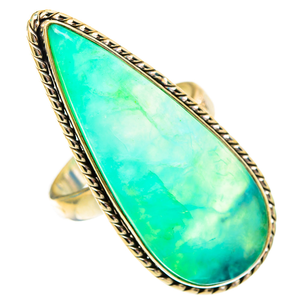 Peruvian Opal Rings handcrafted by Anasilvercos - RING117635 - Photo 2