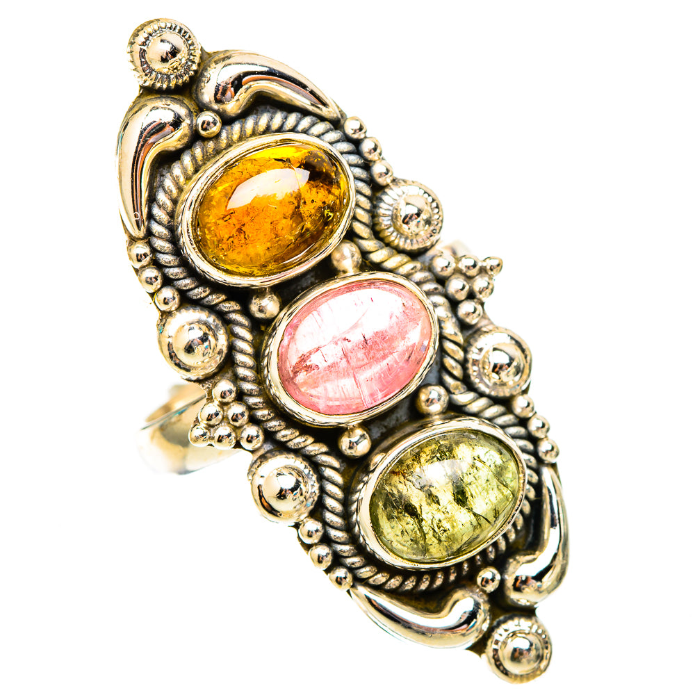 Tourmaline Rings handcrafted by Anasilvercos - RING117653 - Photo 2