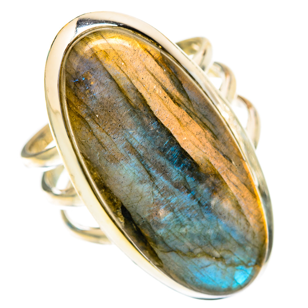 Labradorite Rings handcrafted by Anasilvercos - RING117692 - Photo 2