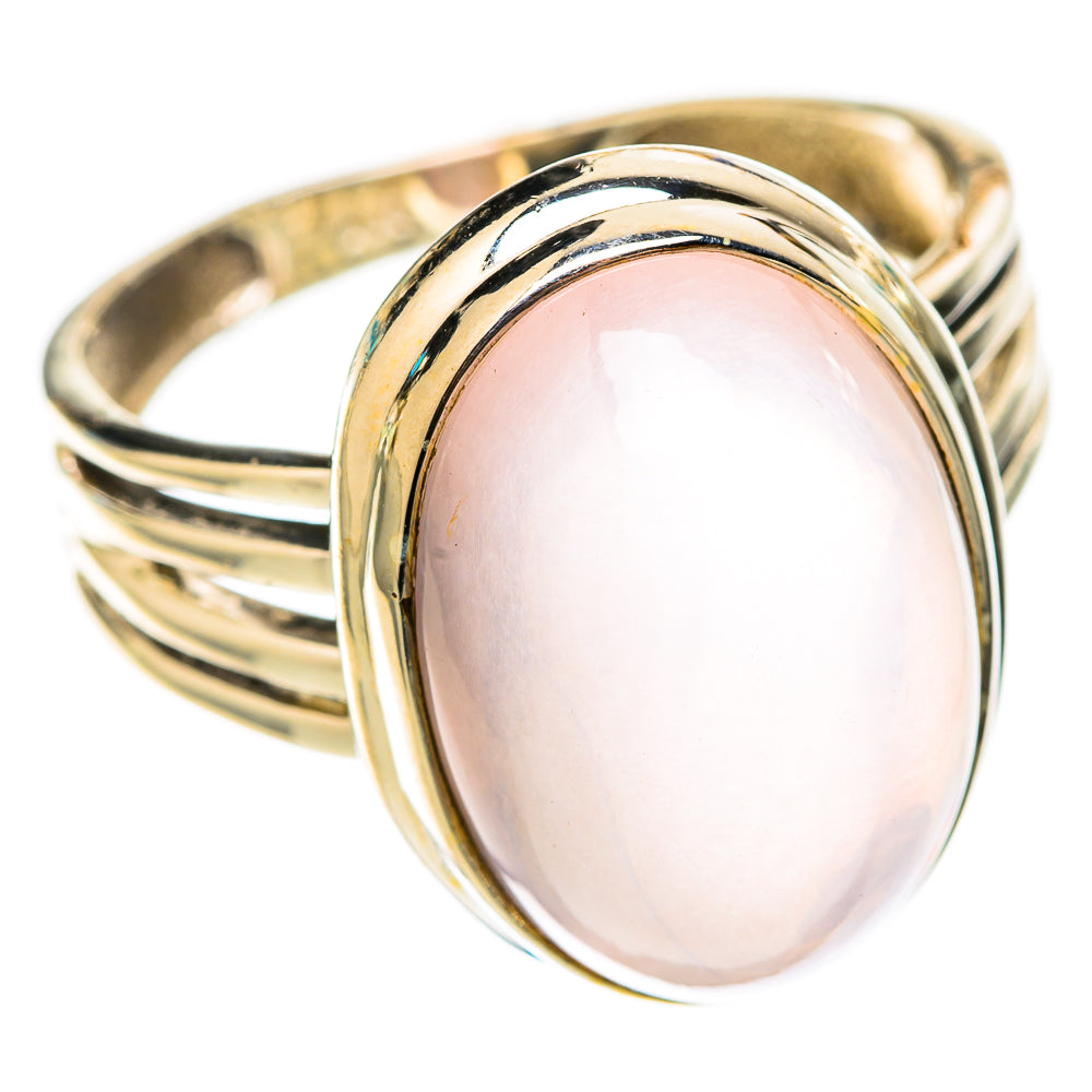 Rose Quartz Rings handcrafted by Anasilvercos - RING117711 - Photo 2