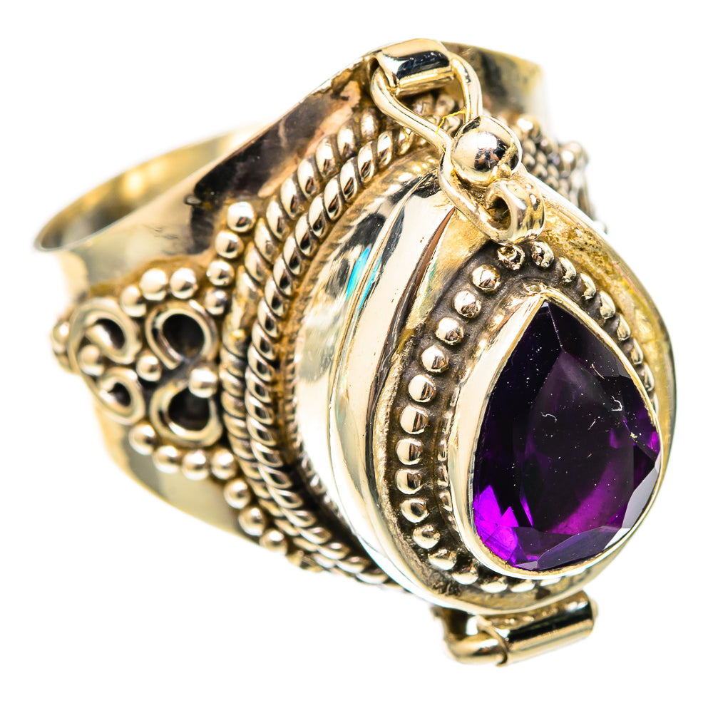 Amethyst Rings handcrafted by Anasilvercos - RING117714 - Photo 2