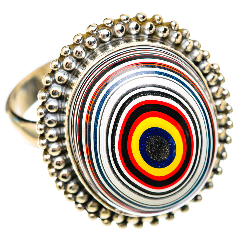 Fordite Rings handcrafted by Anasilvercos - RING117723 - Photo 2