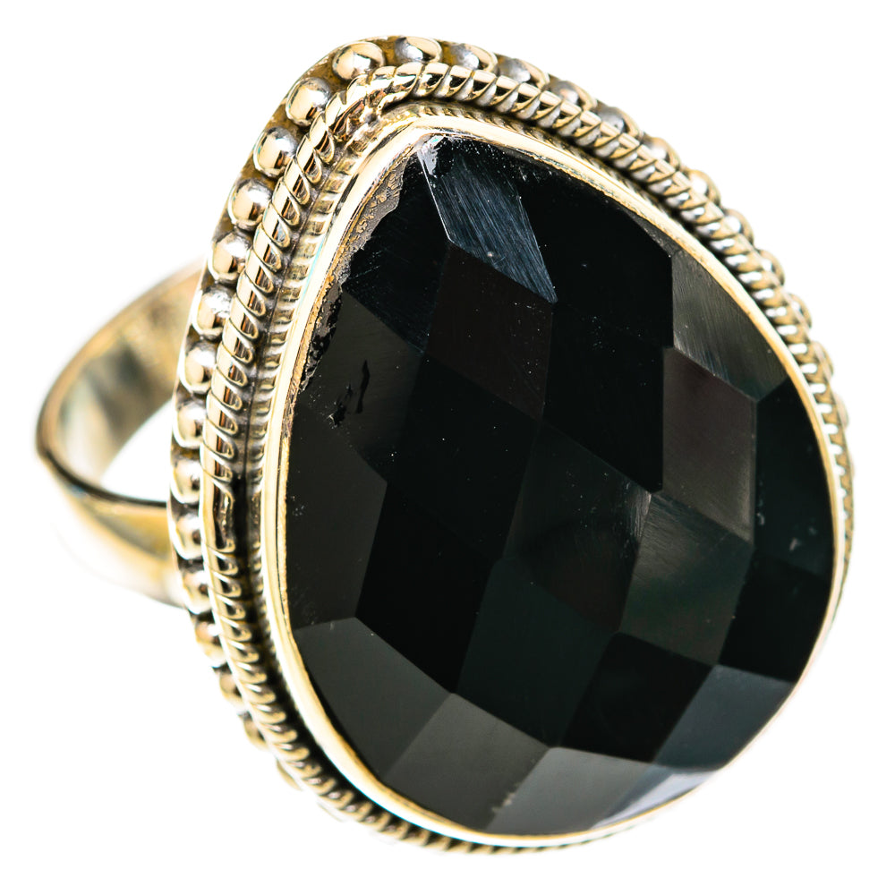 Black Onyx Rings handcrafted by Anasilvercos - RING117748 - Photo 2
