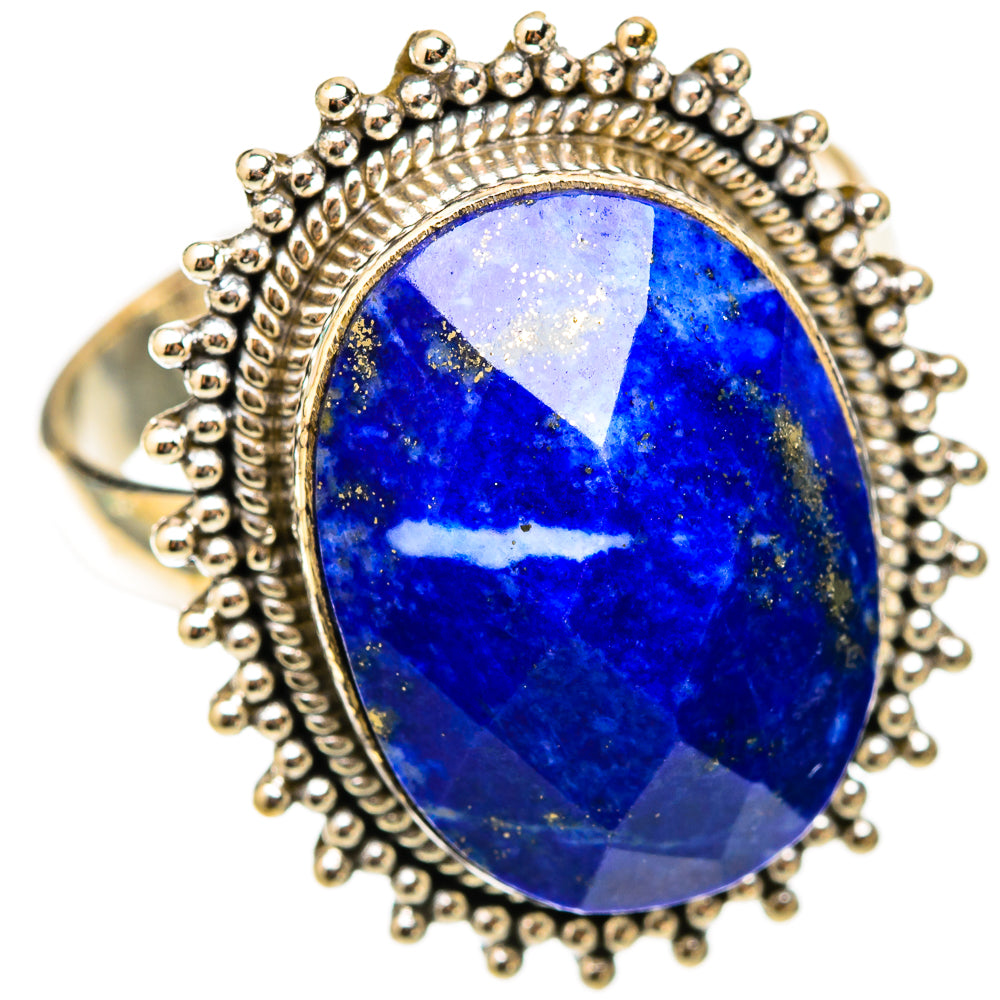 Lapis Lazuli Rings handcrafted by Anasilvercos - RING117789 - Photo 2
