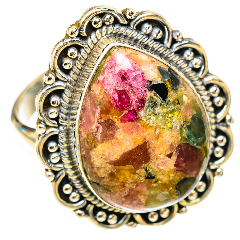 Tourmaline Rings handcrafted by Anasilvercos - RING117798 - Photo 2
