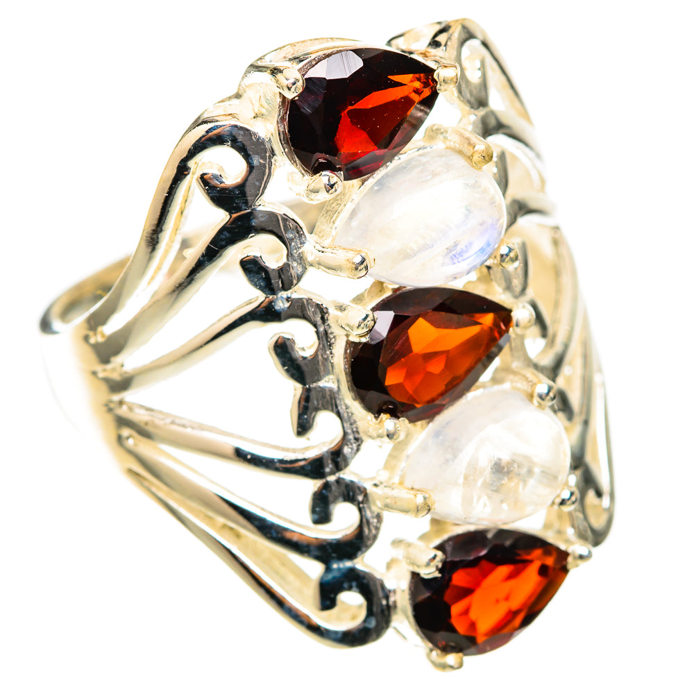 Garnet Rings handcrafted by Anasilvercos - RING117801 - Photo 2