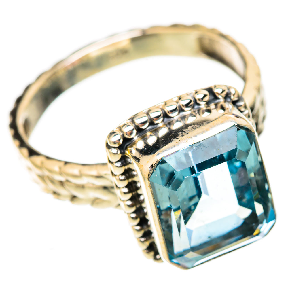 Blue Topaz Rings handcrafted by Anasilvercos - RING117820 - Photo 2