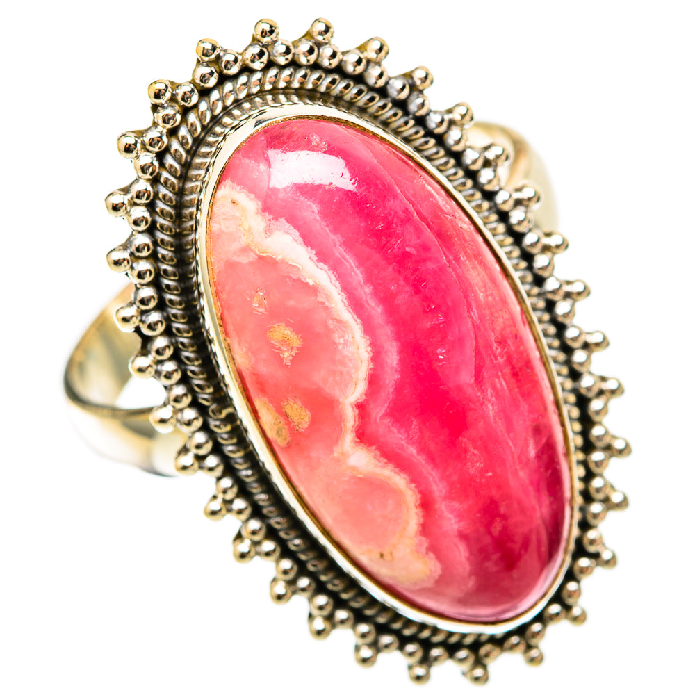 Rhodochrosite Rings handcrafted by Anasilvercos - RING117865 - Photo 2