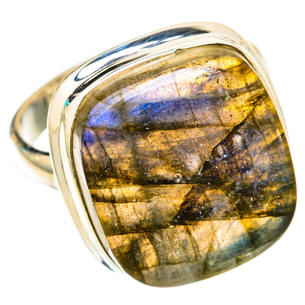 Labradorite Rings handcrafted by Anasilvercos - RING117918 - Photo 2