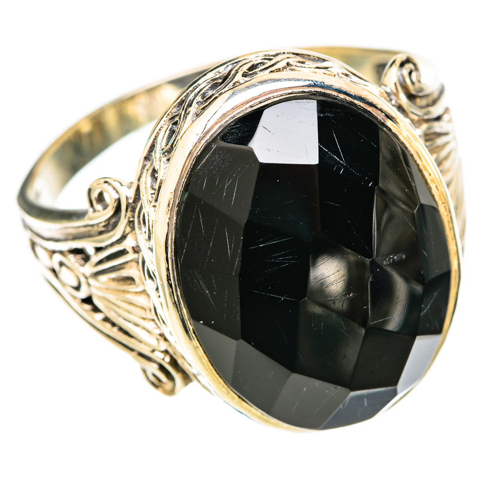 Black Onyx Rings handcrafted by Anasilvercos - RING117927 - Photo 2