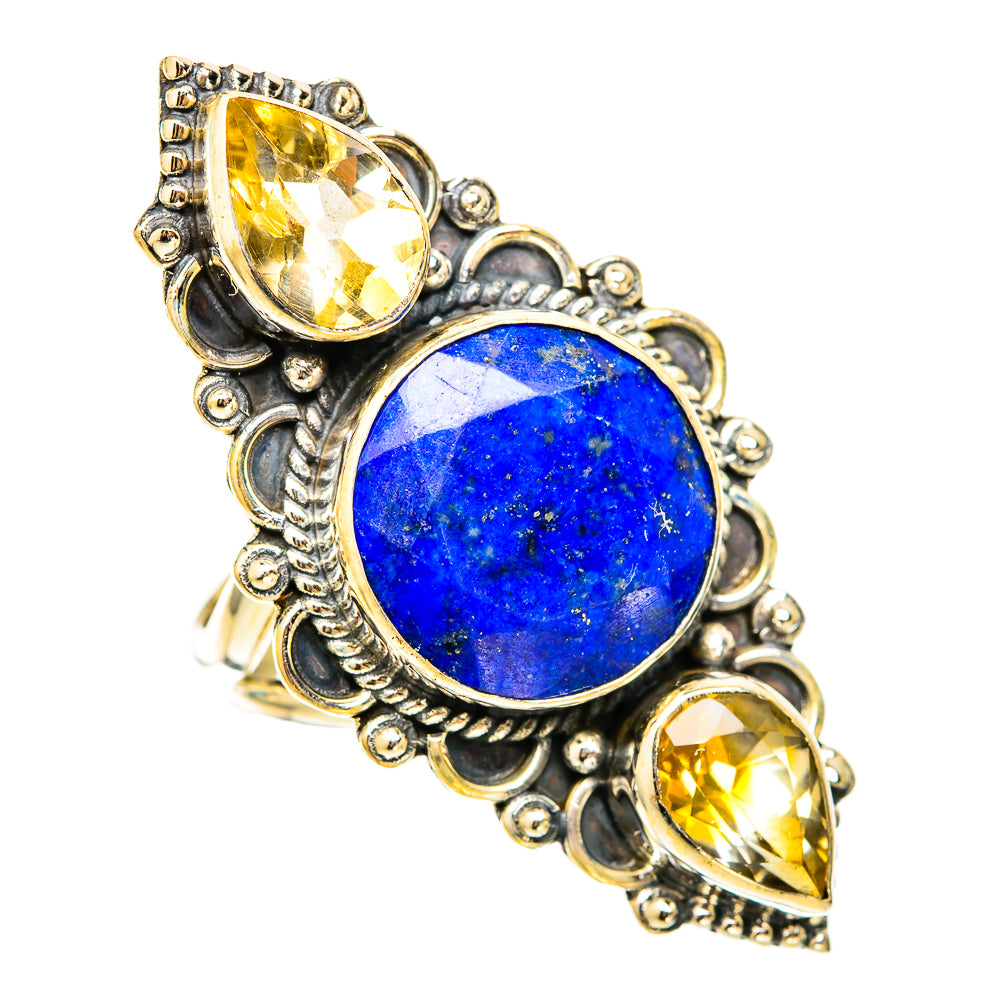 Lapis Lazuli Rings handcrafted by Anasilvercos - RING117946 - Photo 2