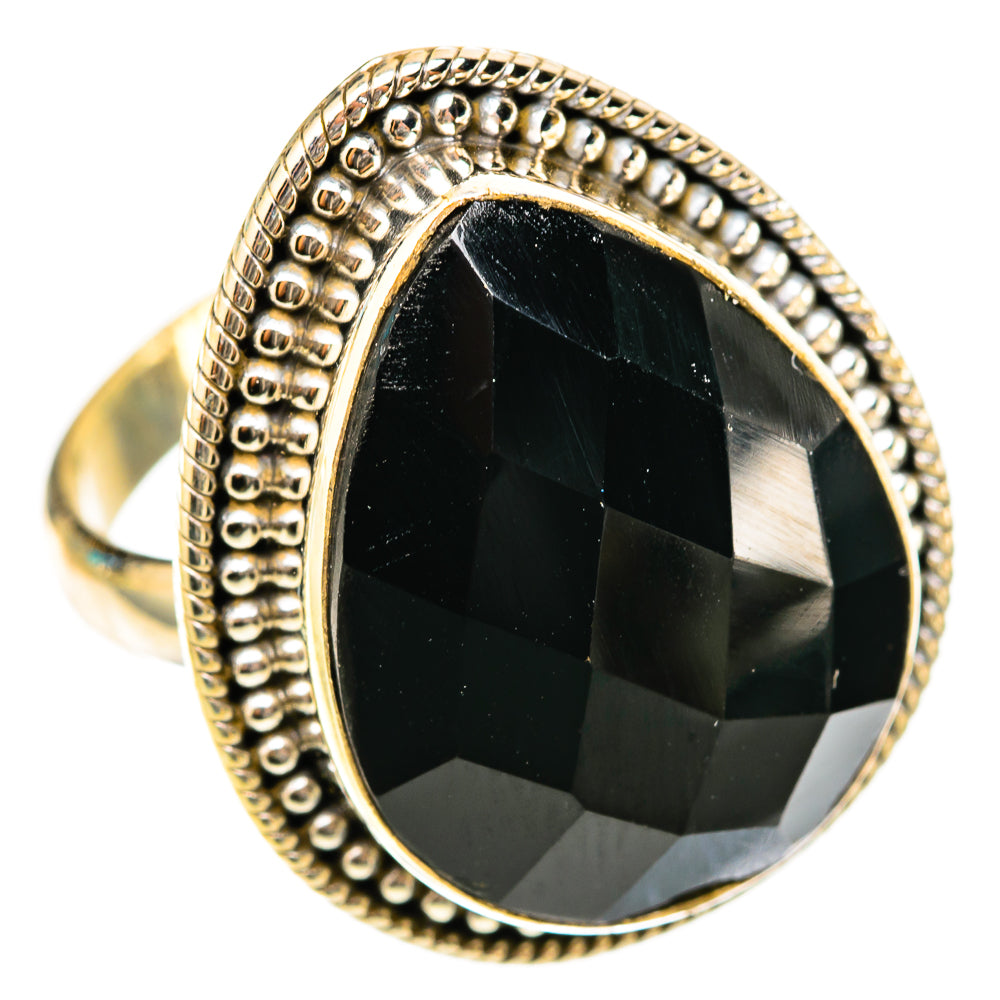 Black Onyx Rings handcrafted by Anasilvercos - RING117979 - Photo 2