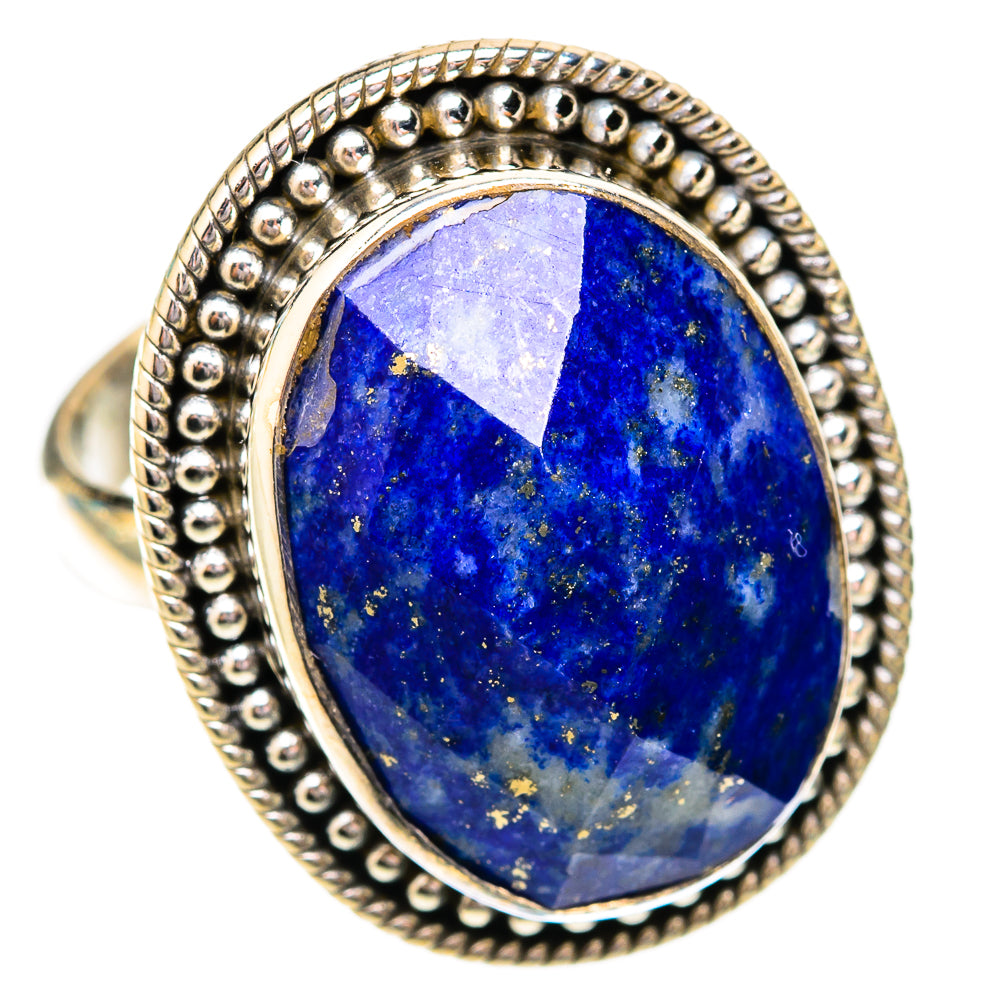 Lapis Lazuli Rings handcrafted by Anasilvercos - RING118002 - Photo 2