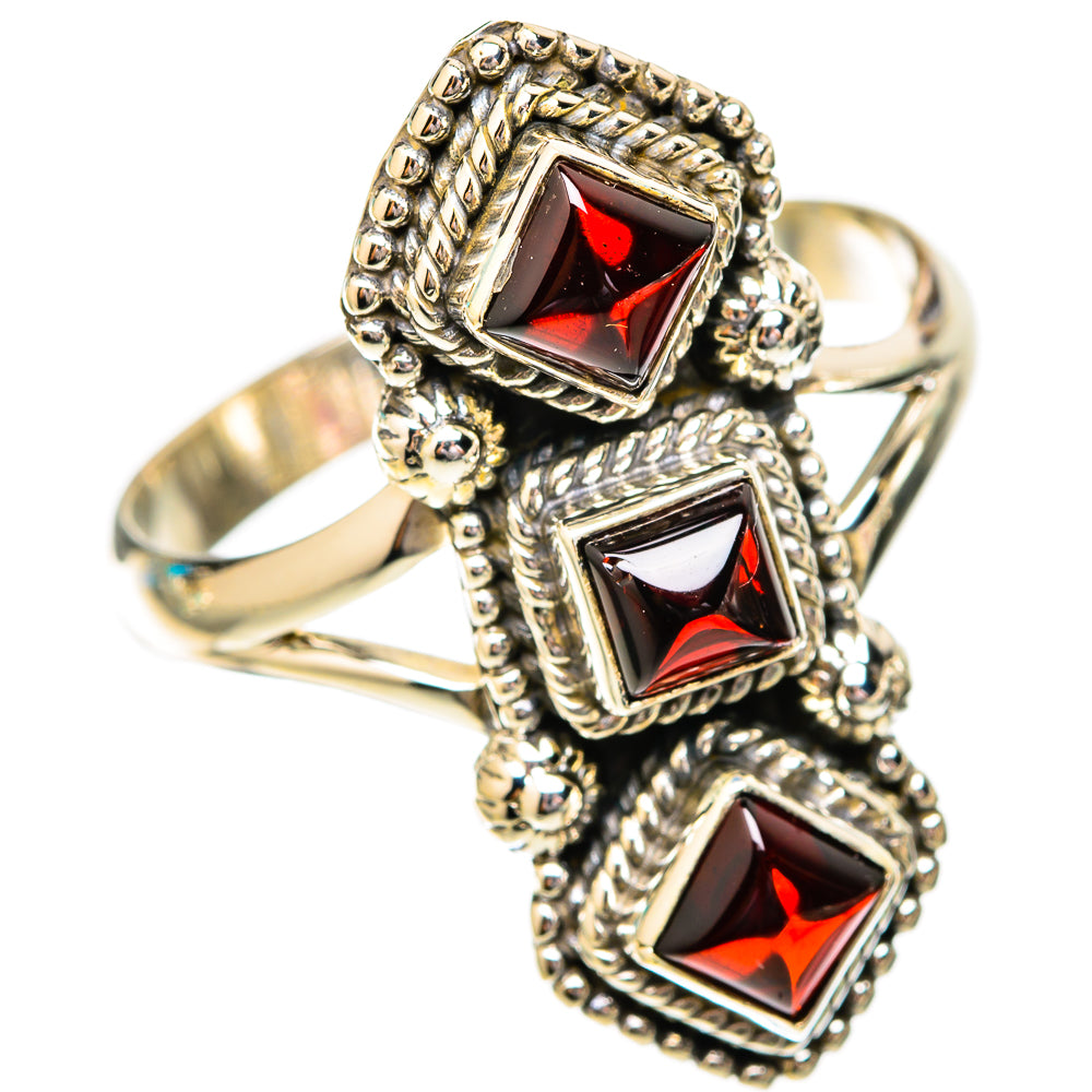 Garnet Rings handcrafted by Anasilvercos - RING118011 - Photo 2