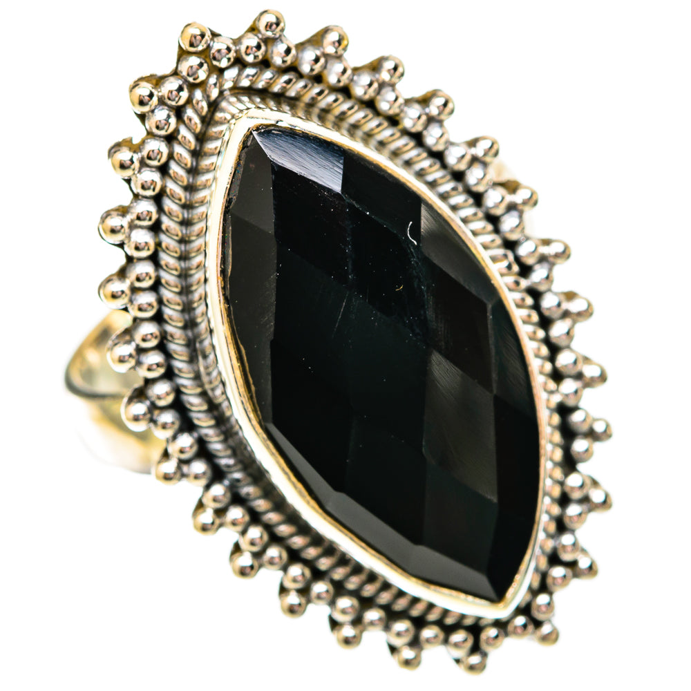 Black Onyx Rings handcrafted by Anasilvercos - RING118015 - Photo 2