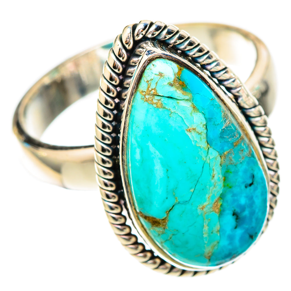 Chrysocolla Rings handcrafted by Anasilvercos - RING118023 - Photo 2